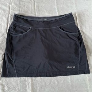 Marmot Outdoor Hiking Skirt Skort Black Size XS